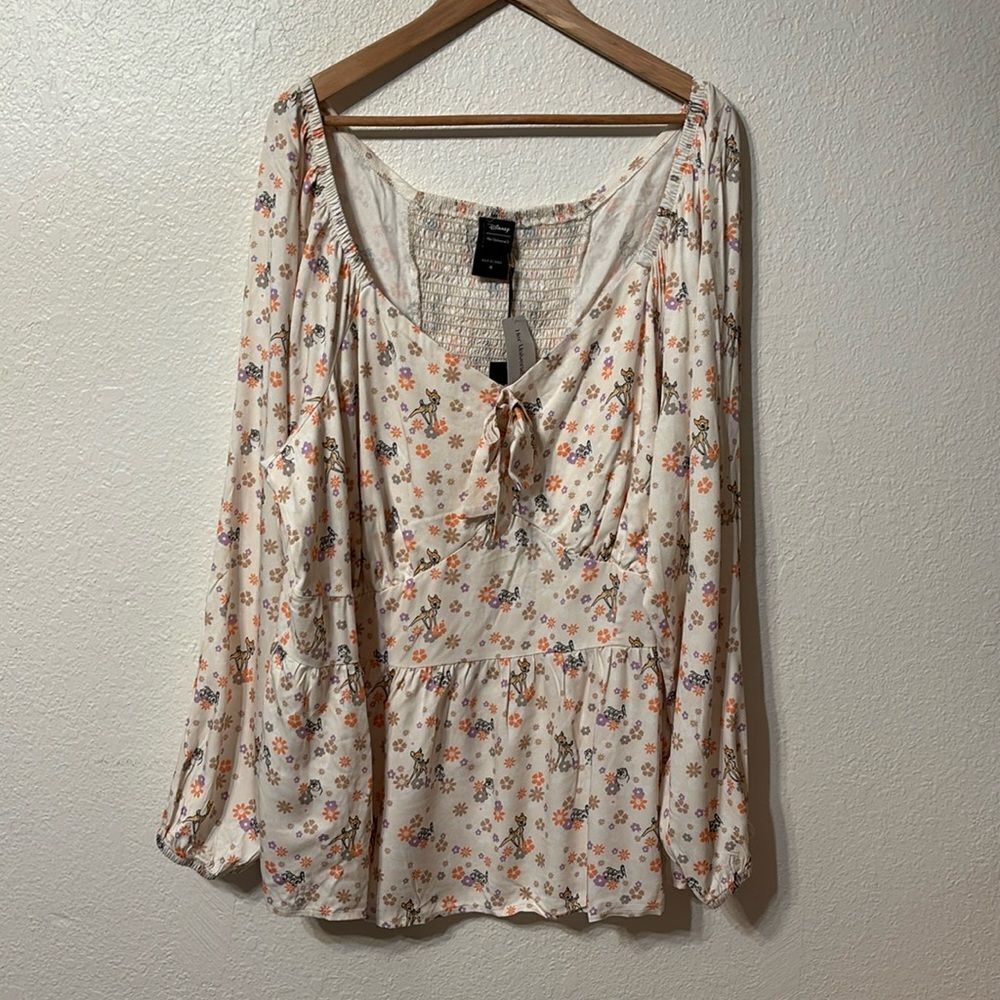 Her Universe Bambi Peplum Top 4X